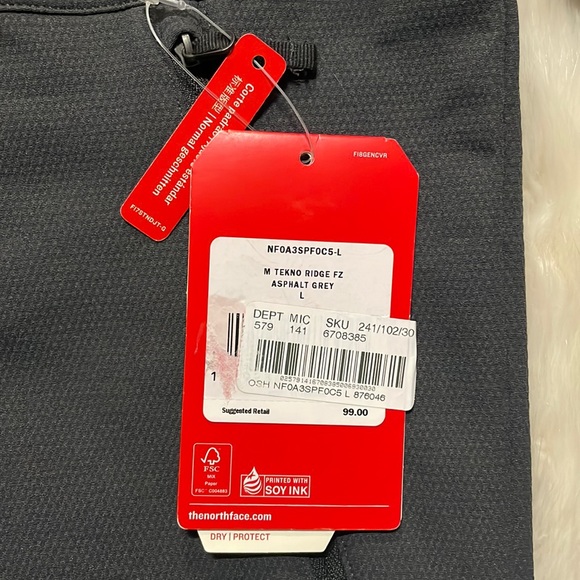 The North Face Men’s Tekno Ridge Full-Zip Jacket - Picture 7 of 9